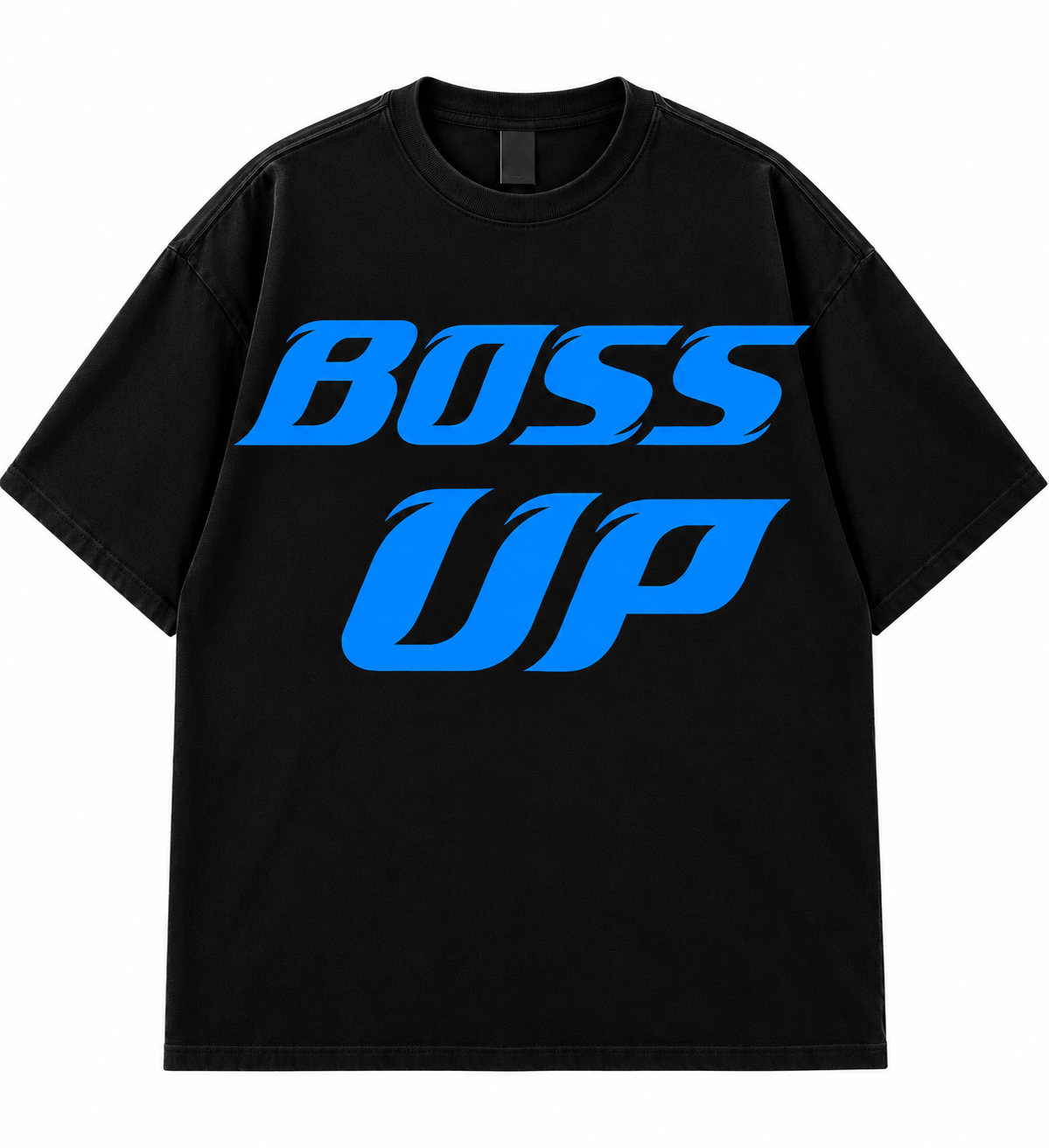 BOSS UP Detroit Lions Tee Black